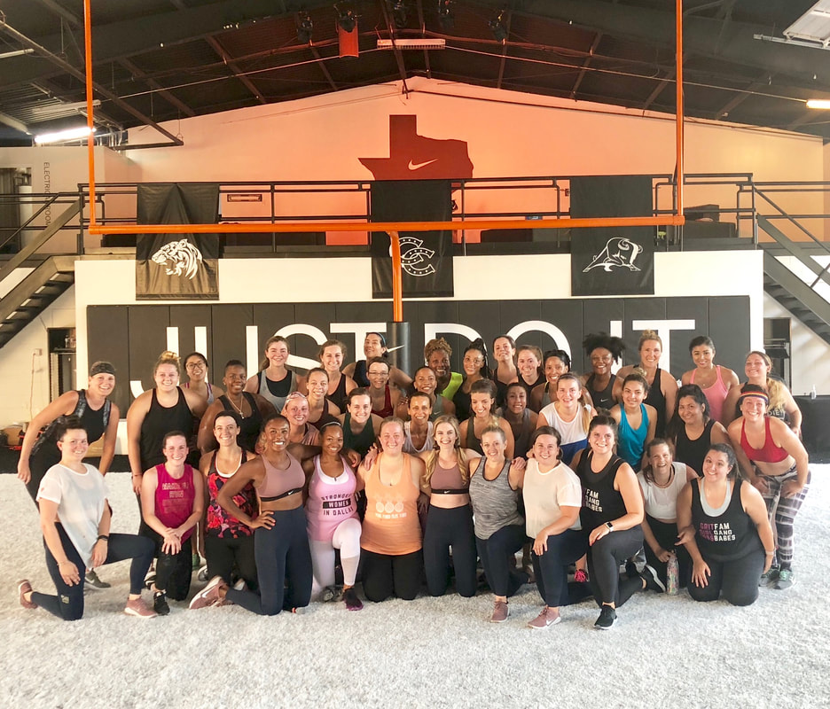 GRIT Fitness and Nike Football Warehouse GIRL POWER Workout