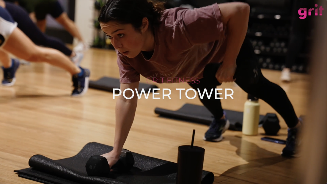 power tower - functional strength training class dallas studio fitness gym